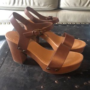 Soda sandal heels